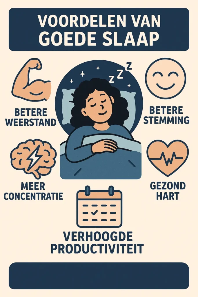 Voordelen van een goede nachtrust
